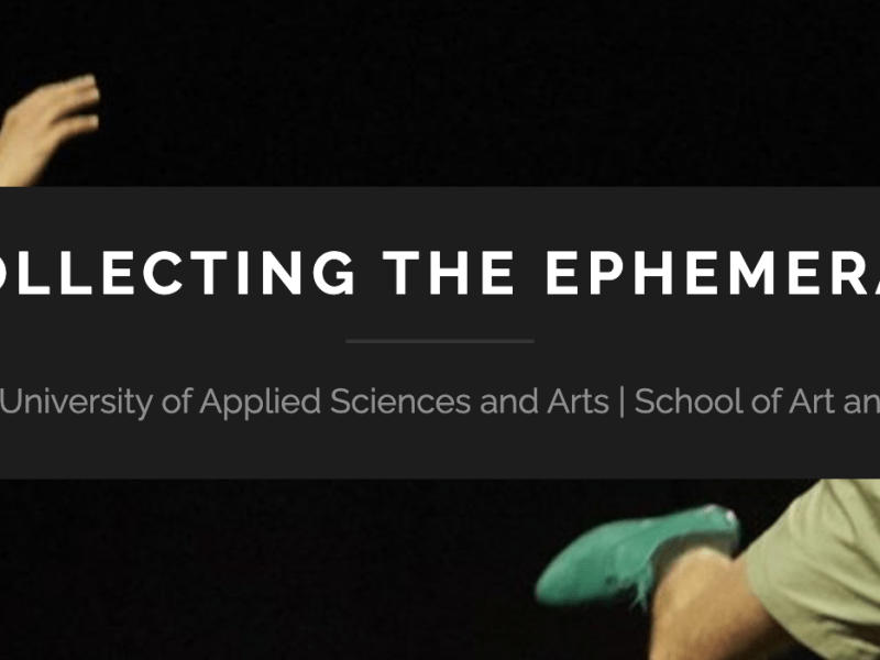 Strength in numbers: a joint meeting with COLLECTING THE&nbsp;EPHEMERAL